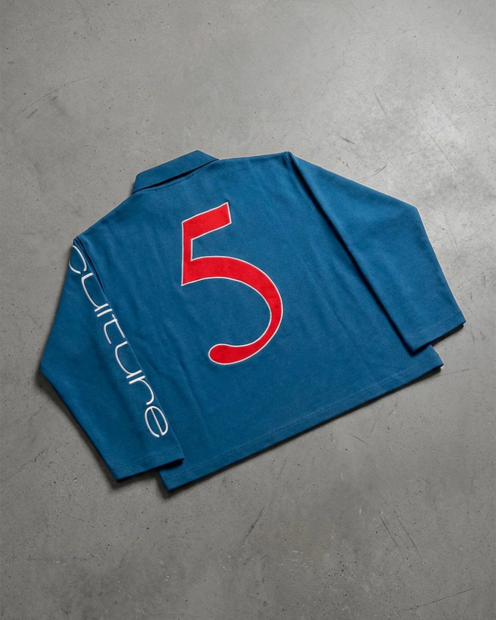 CLASSIC FIVE LONGSLEEVE POLO NAVY - Image 9