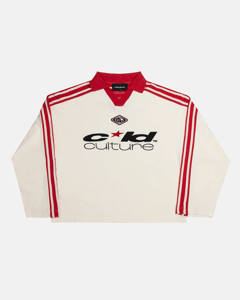 CLASSIC RAW POLO LONGSLEEVE CREAM