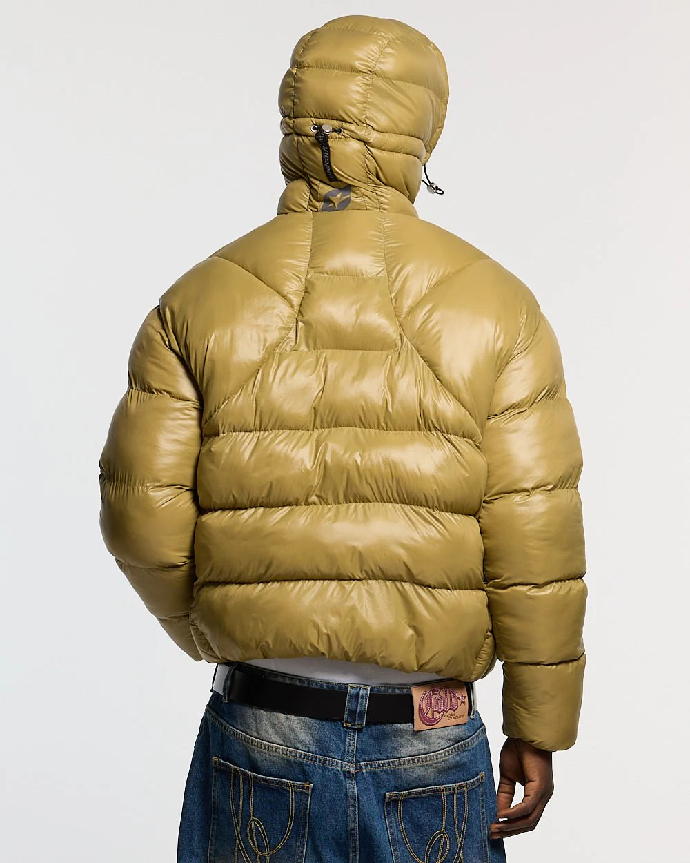 CLOUD ARMOUR PUFFER OLIVE GREEN - Image 4