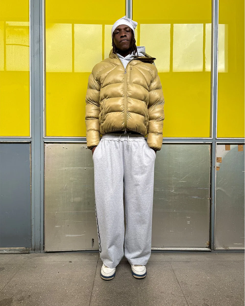 CLOUD ARMOUR PUFFER OLIVE GREEN - Image 9
