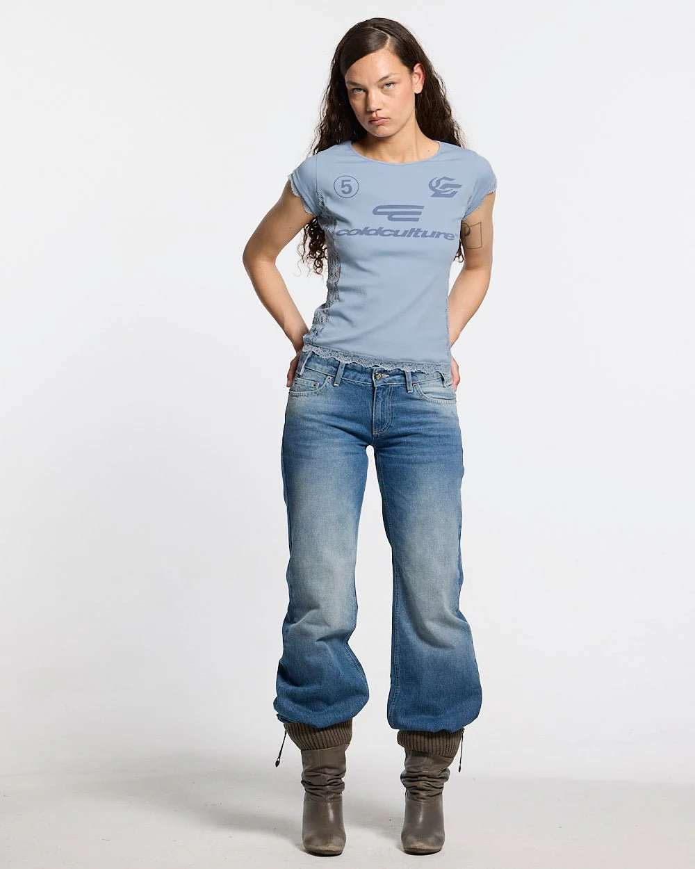 CLUB BABY TEE BABY BLUE - Image 5