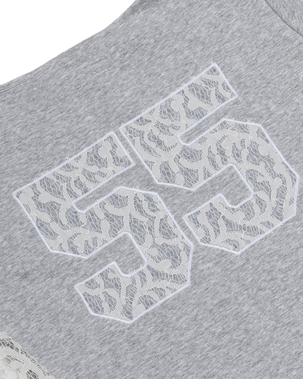 CLUB BABY TEE HEATHER GREY - Image 7