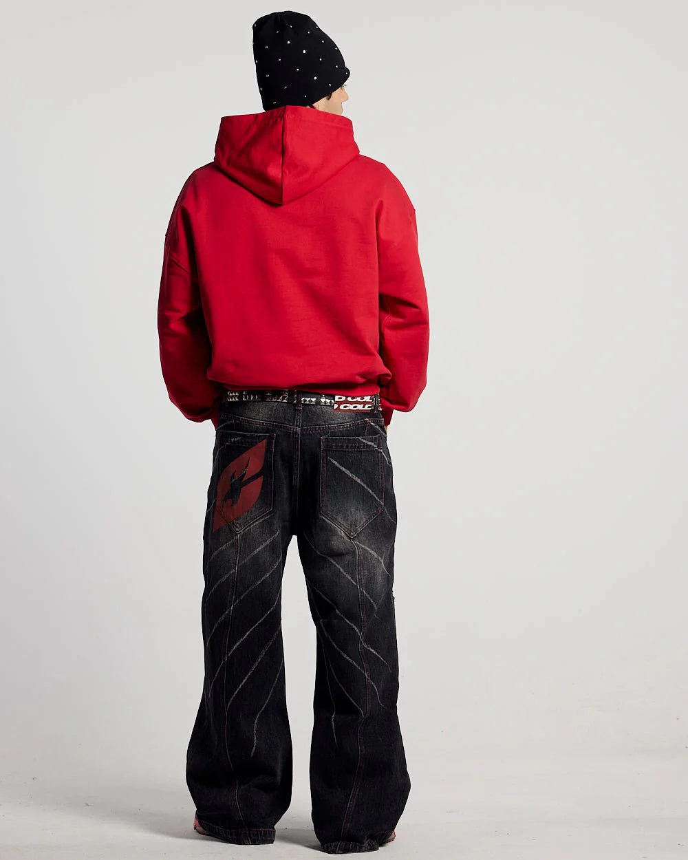 COLD 521 HOODIE RED - Image 4