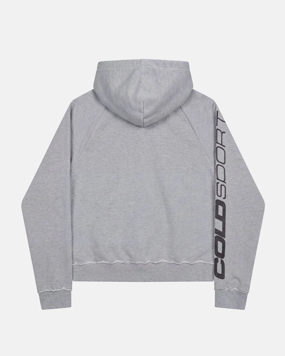 COLD SPORT ZIP HOODIE GREY - Image 3
