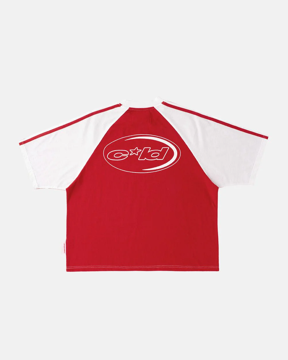 COMBO TEE WHITE/RED - Image 3