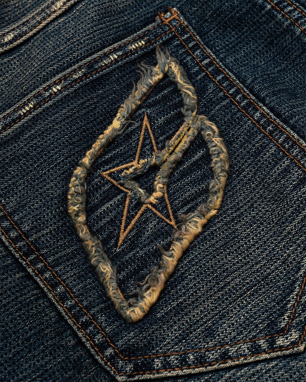 CONCRETE BOOTCUT JEANS BLUE - Image 2
