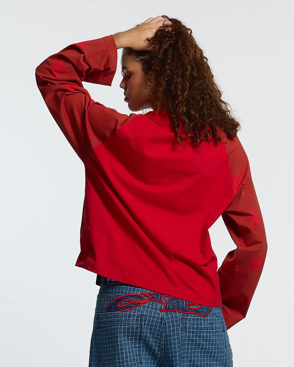 CONSTELLATION LONGSLEEVE RED & BURGUNDY - Image 6