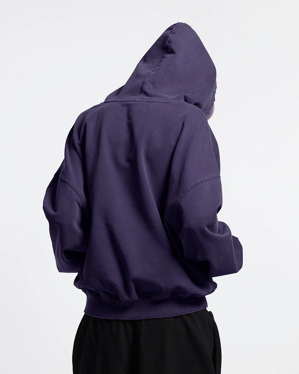 COOL CAP HOODIE MID BLUE WASHED - Image 6