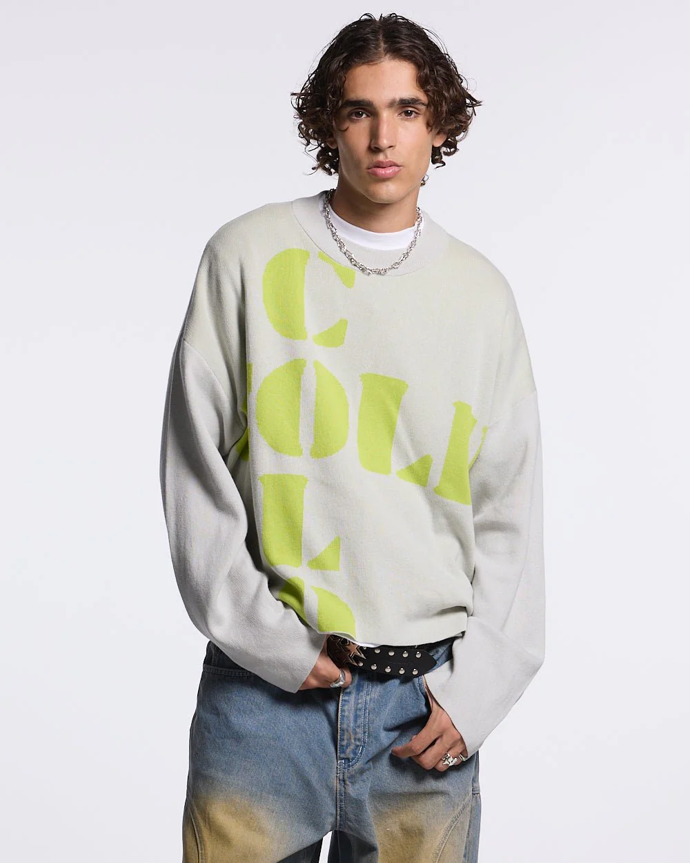COOL COLD KNIT BEIGE - Image 3