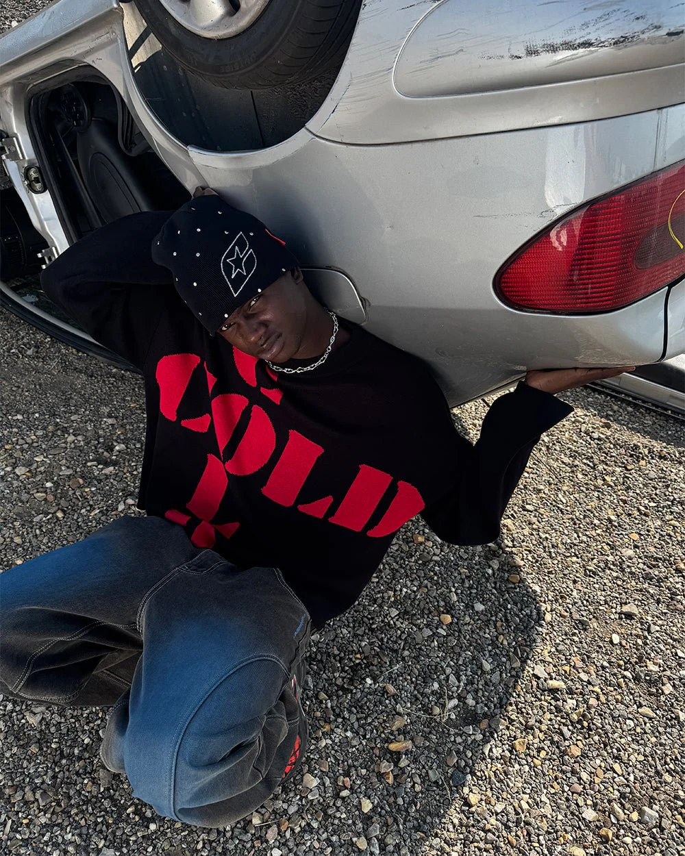 COOL COLD KNIT BLACK - Image 7