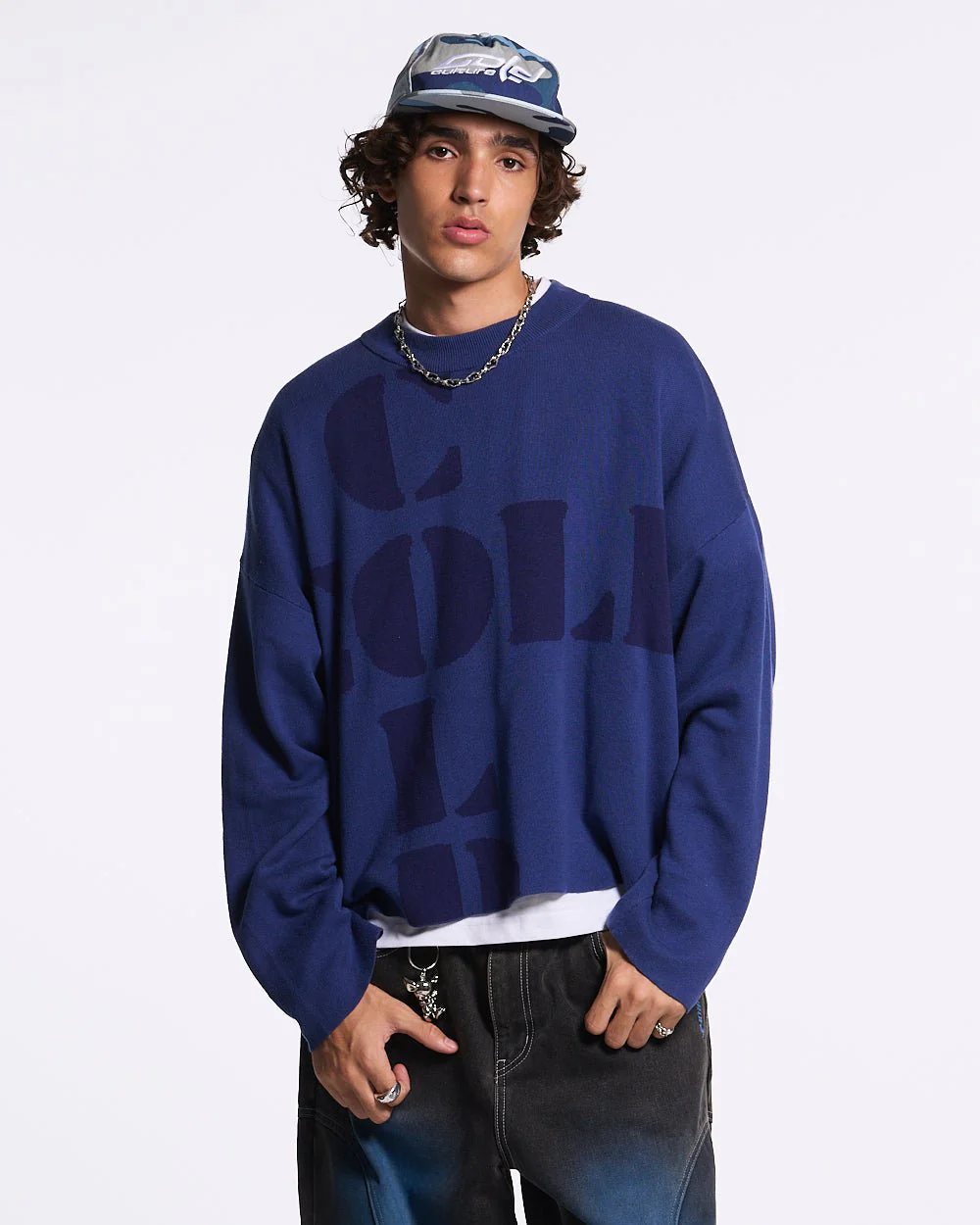 COOL COLD KNIT BLUE - Image 3
