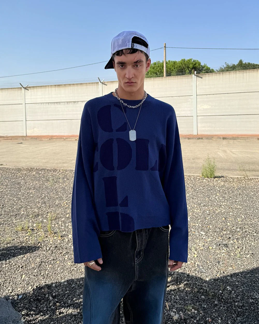 COOL COLD KNIT BLUE - Image 7