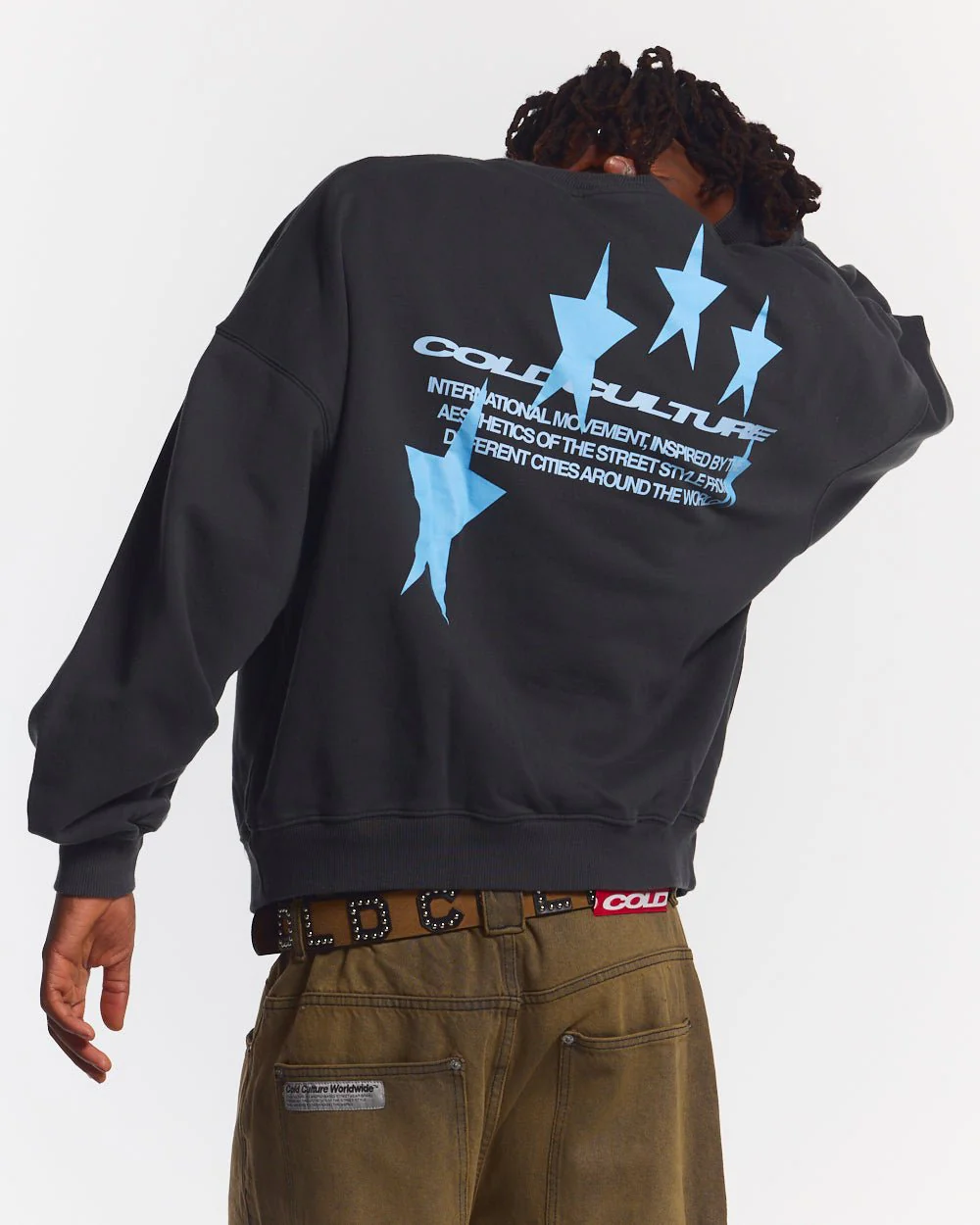 COSMOS ARC CREWNECK INDIA INK - Image 3