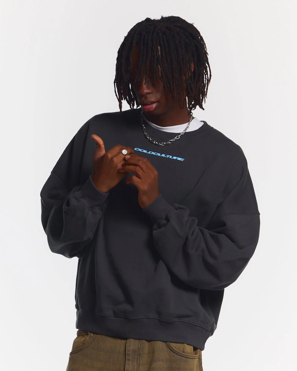 COSMOS ARC CREWNECK INDIA INK - Image 4