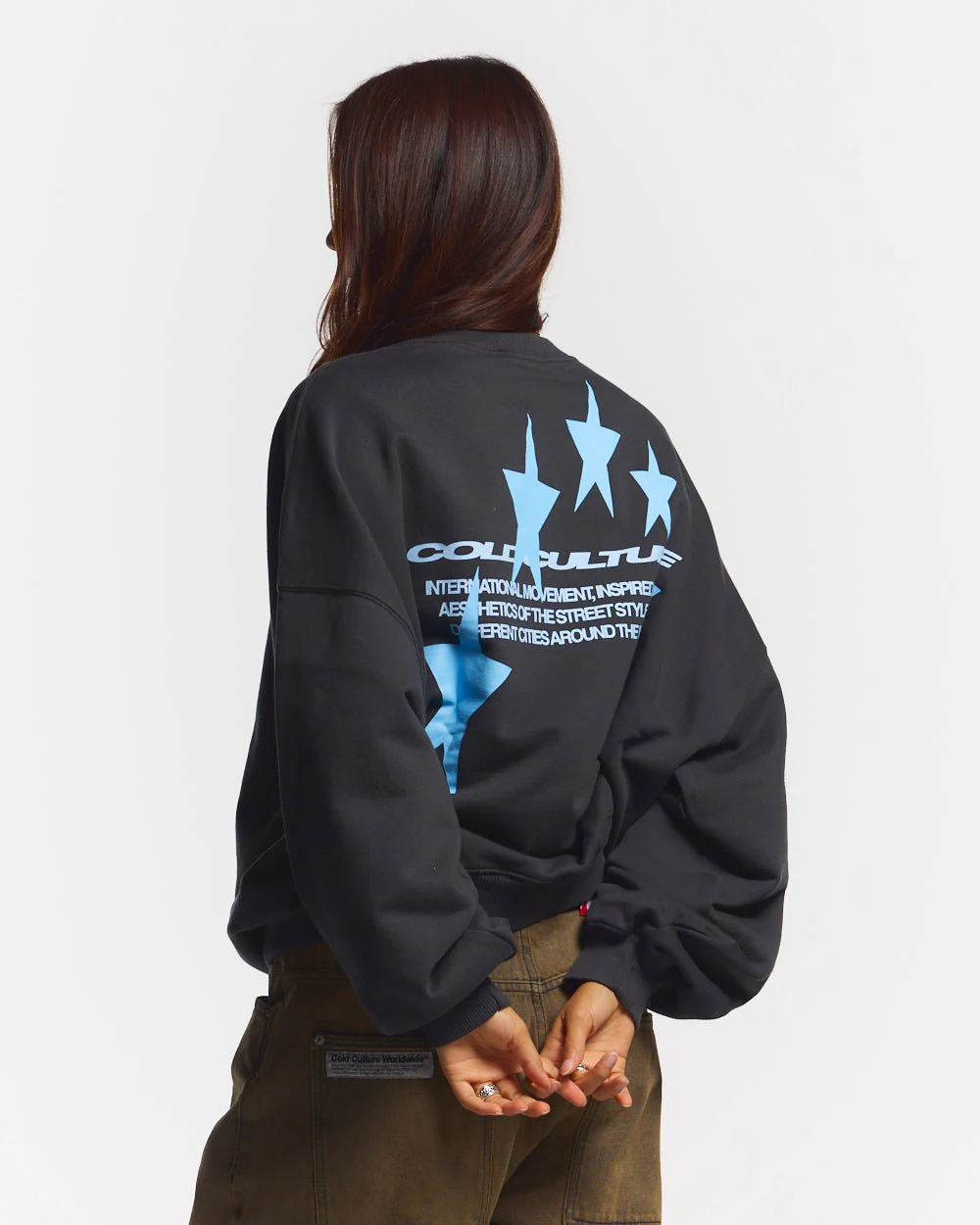 COSMOS ARC CREWNECK INDIA INK - Image 5