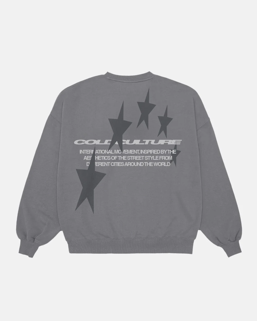 COSMOS ARC CREWNECK SMOKEY GREY