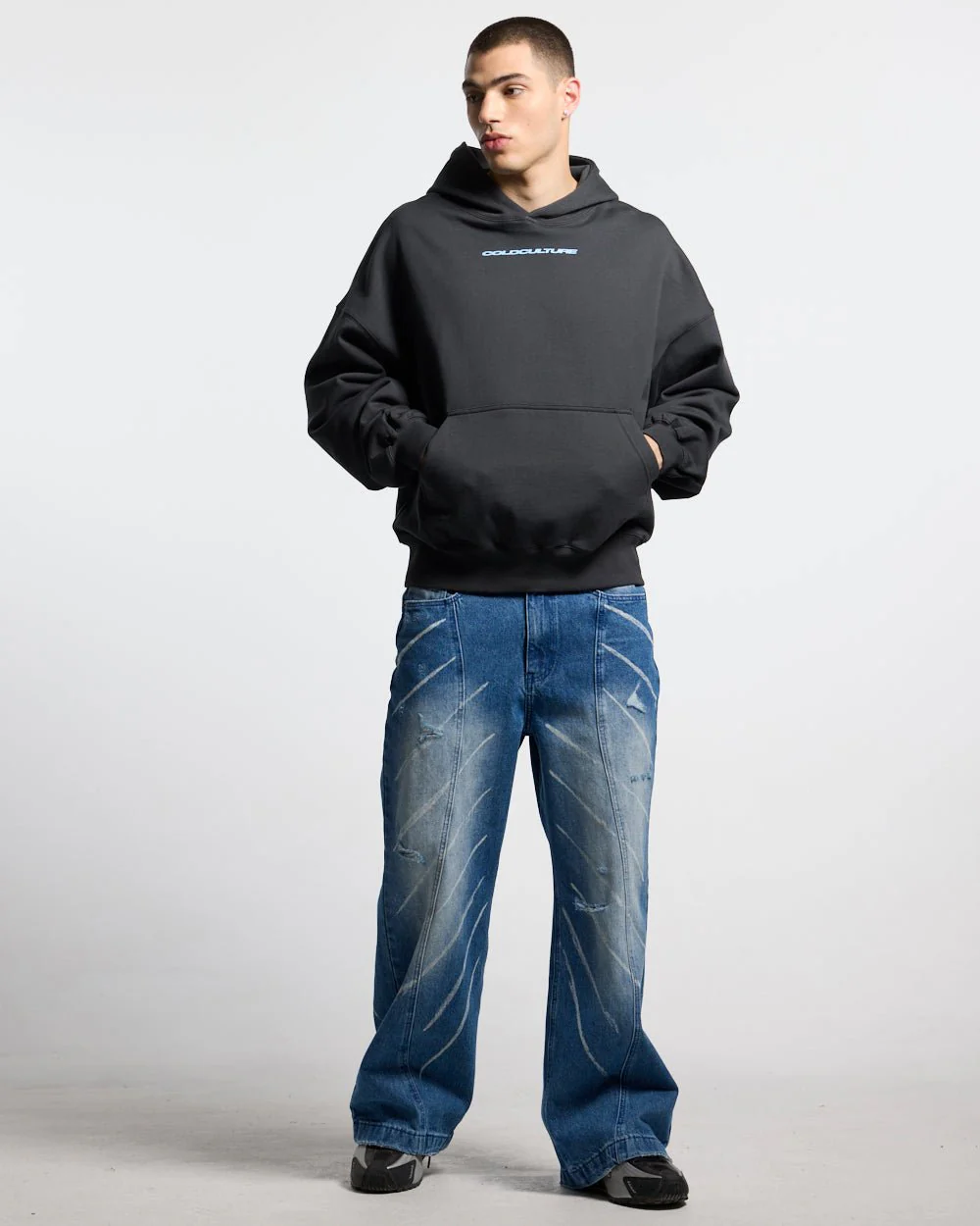 COSMOS ARC HOODIE INDIA INK - Image 4