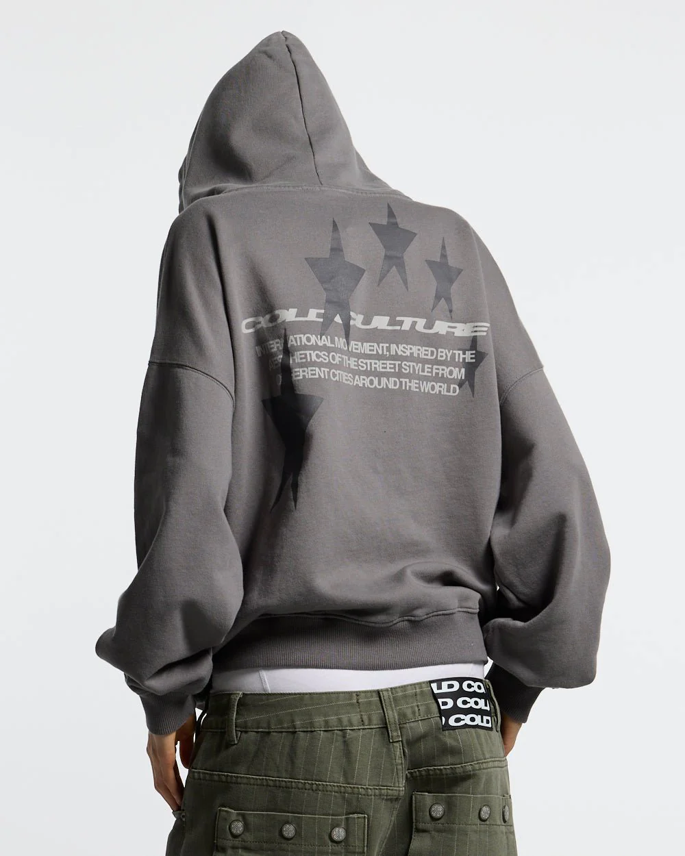 COSMOS ARC HOODIE SMOKEY GREY - Image 6
