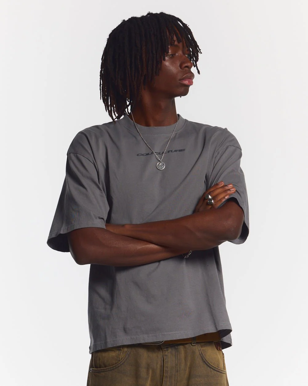 COSMOS ARC TEE SMOKEY GREY - Image 4