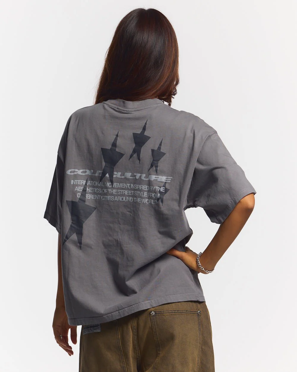COSMOS ARC TEE SMOKEY GREY - Image 5