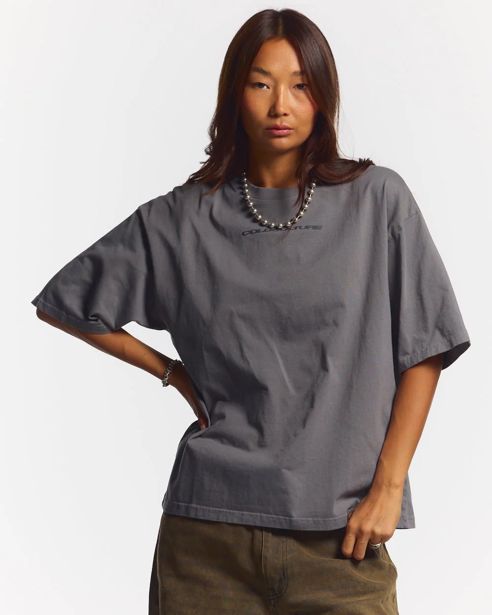 COSMOS ARC TEE SMOKEY GREY - Image 6