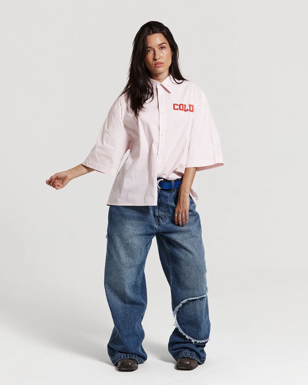 COUNTDOWN SHIRT PINK STRIPES - Image 6