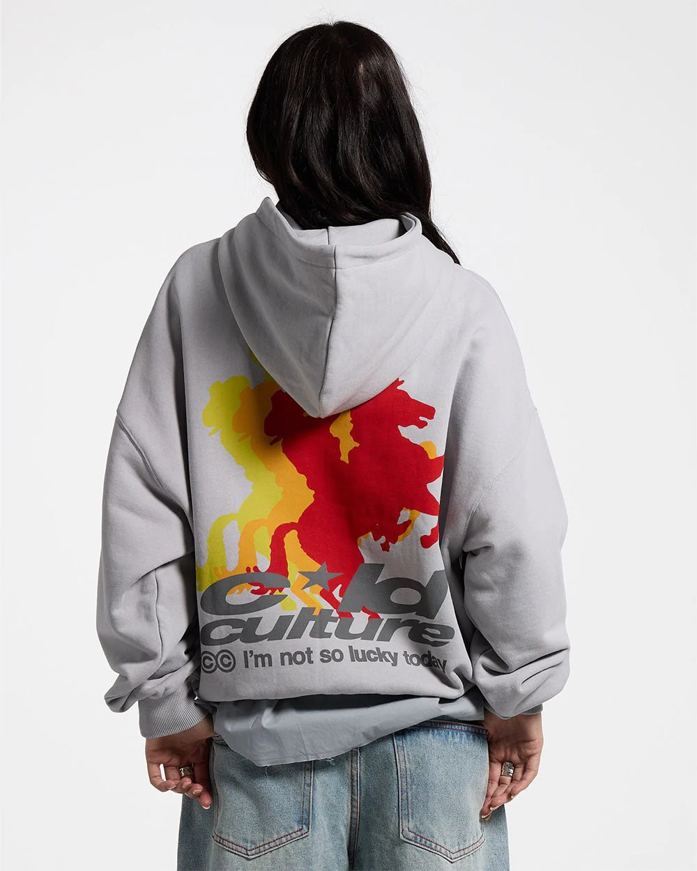 COWBOY HOODIE COOL GREY - Image 5