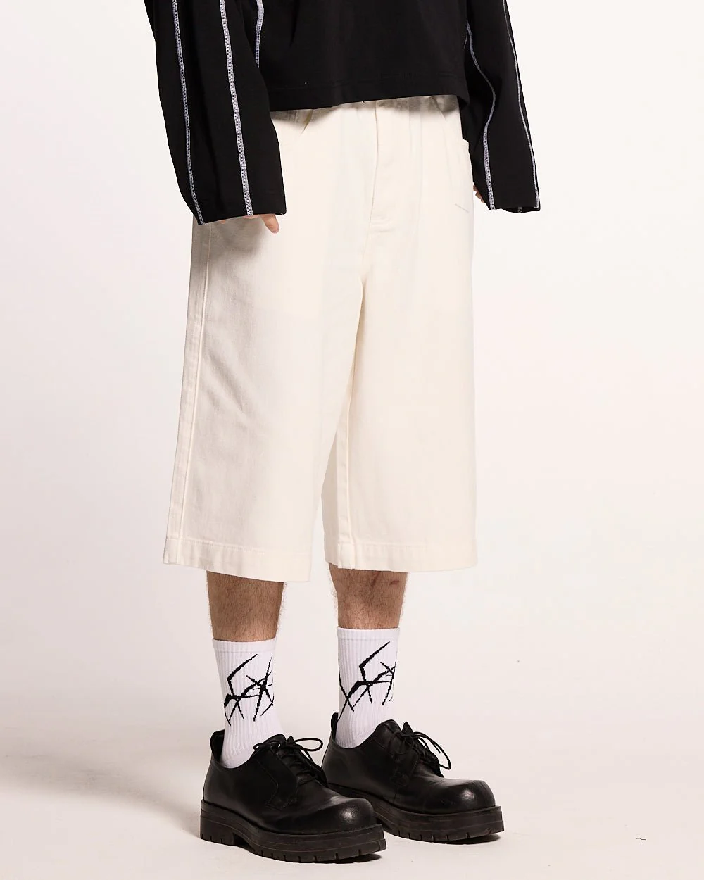 COWBOY SHORTS WHITE - Image 3