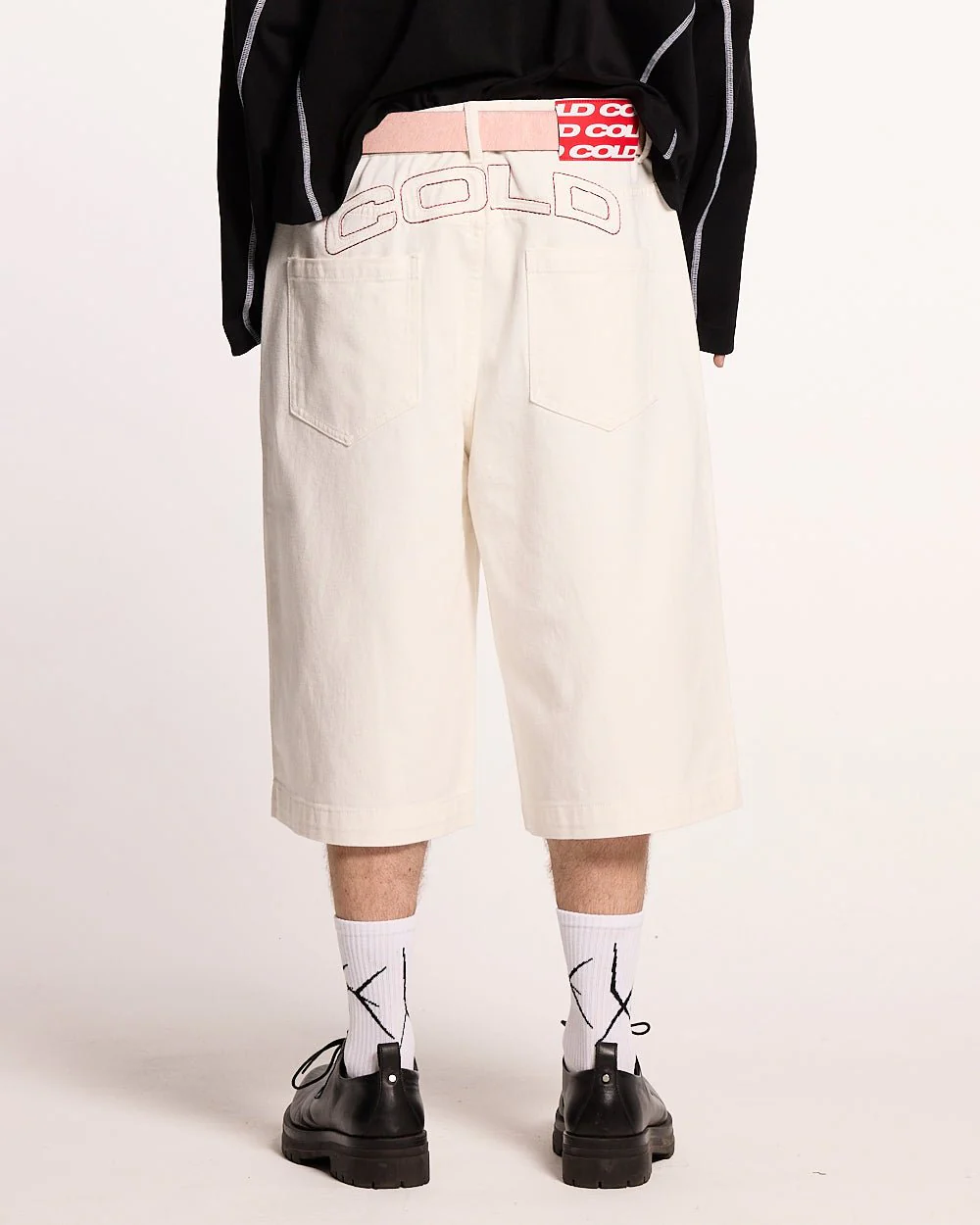 COWBOY SHORTS WHITE - Image 4