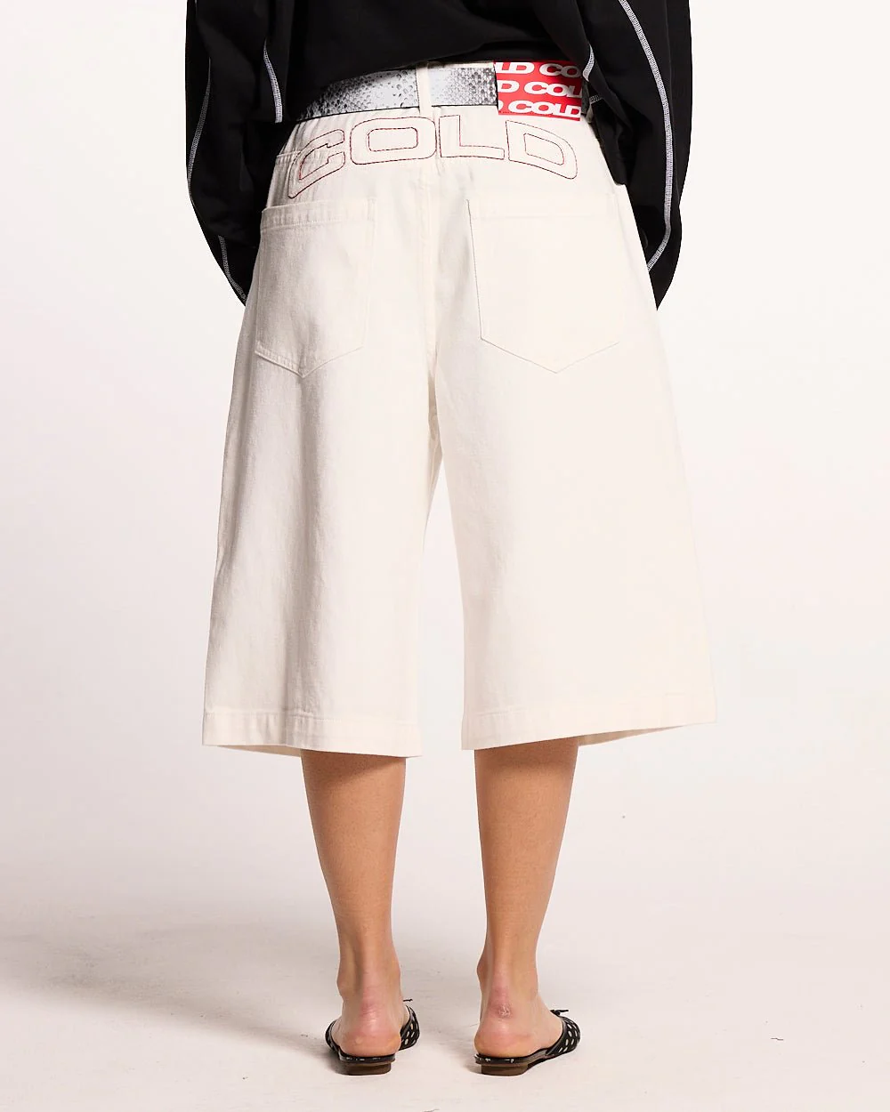 COWBOY SHORTS WHITE - Image 6