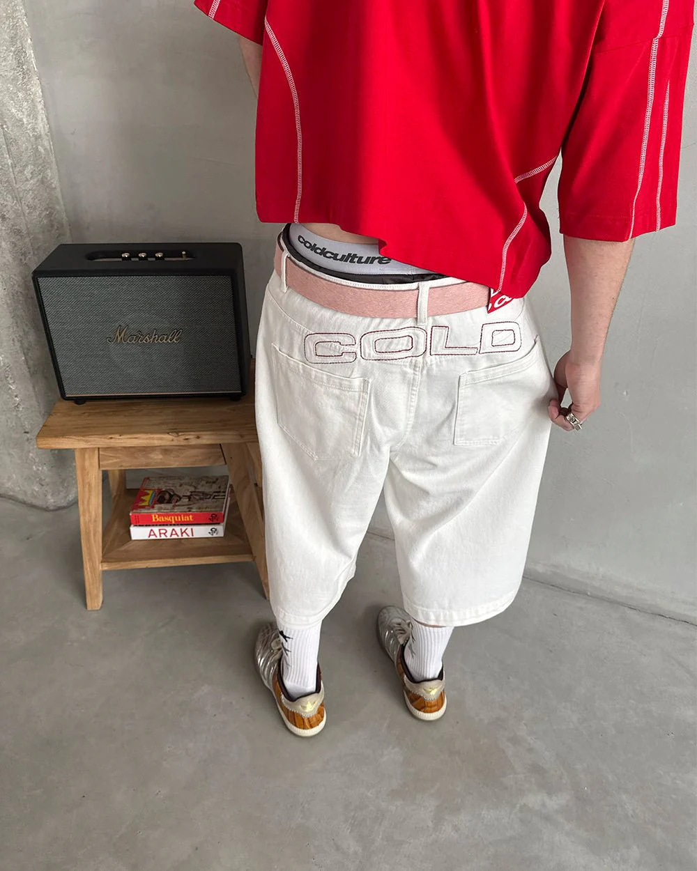 COWBOY SHORTS WHITE - Image 7