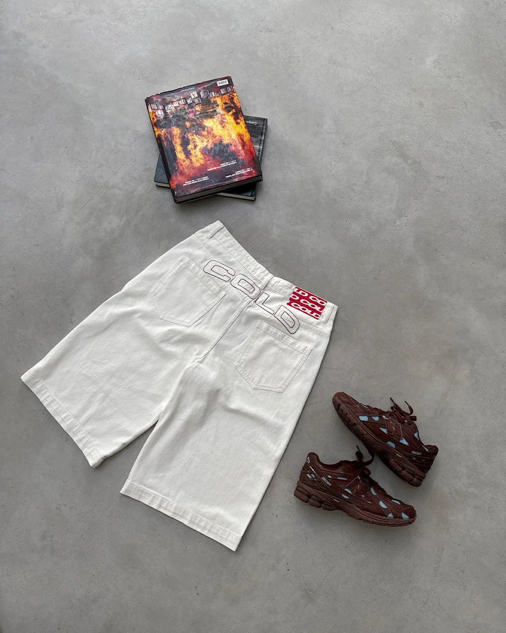 COWBOY SHORTS WHITE - Image 8