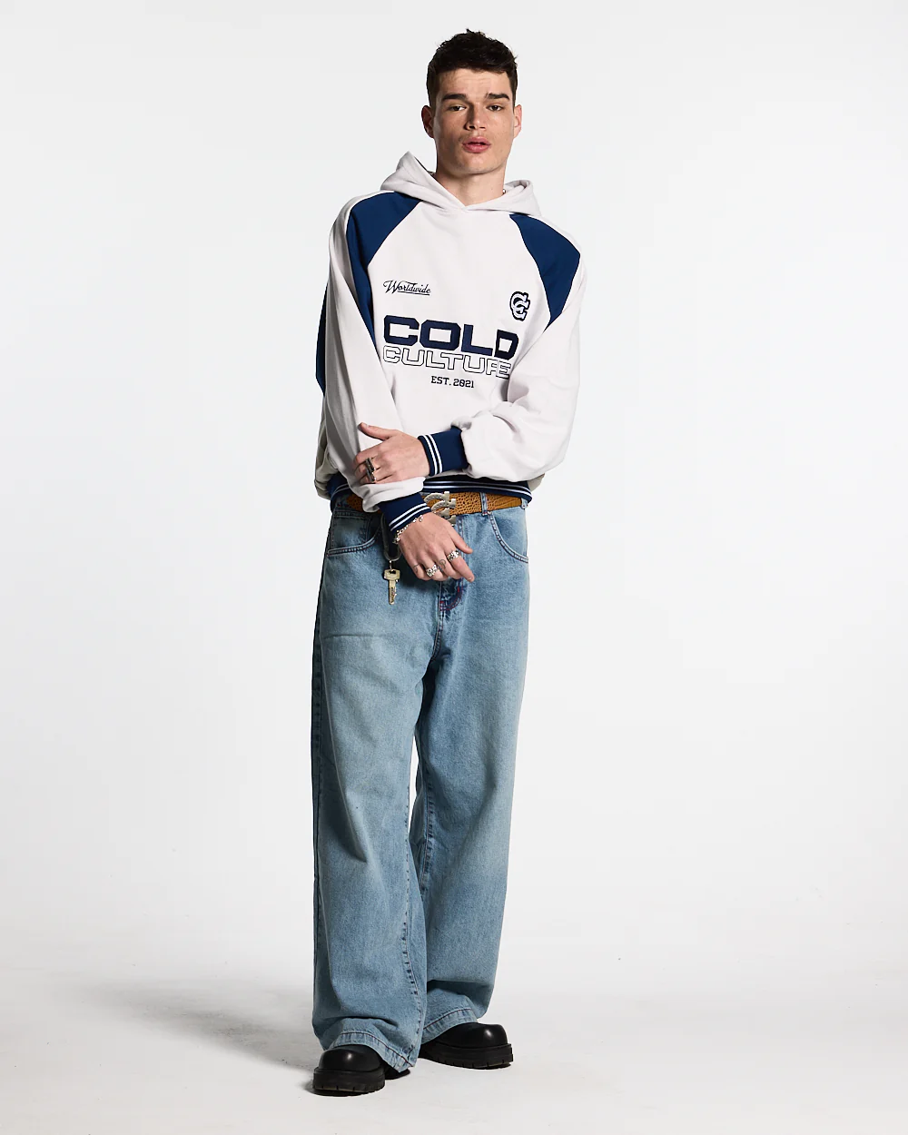 COWBOY V1 PANTS BLUE DENIM - Image 6