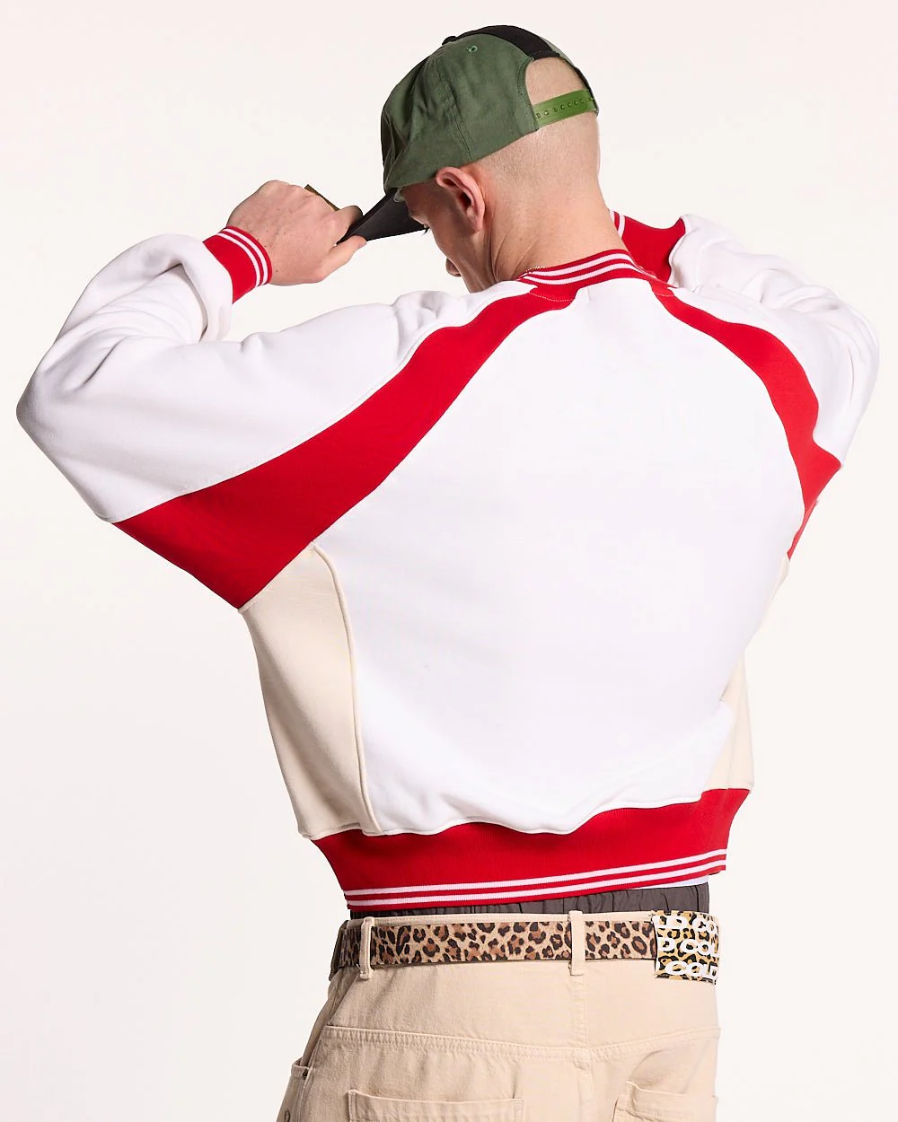 COWBOY VARSITY CREWNECK FIERY RED - Image 4
