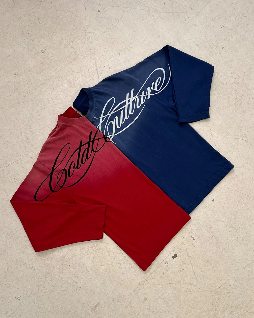 CROSSED SCRIPT LONGSLEEVE RED - Image 8