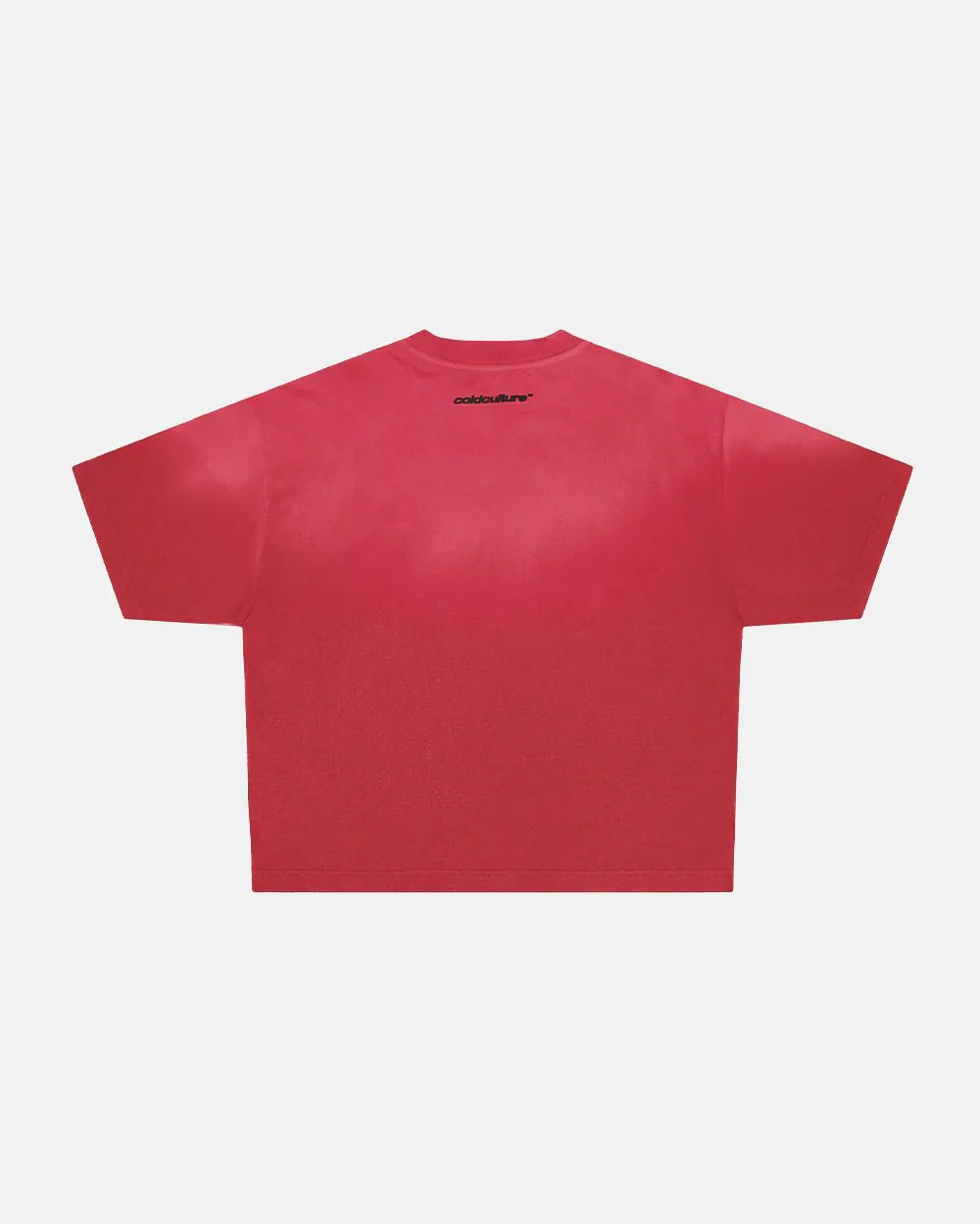 CROSSED SCRIPT TEE RED - Image 3