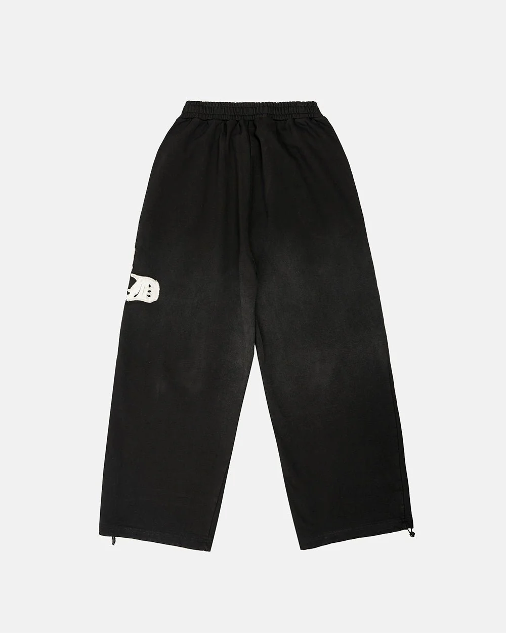 CROSSED SWEATPANTS BLACK - Image 4