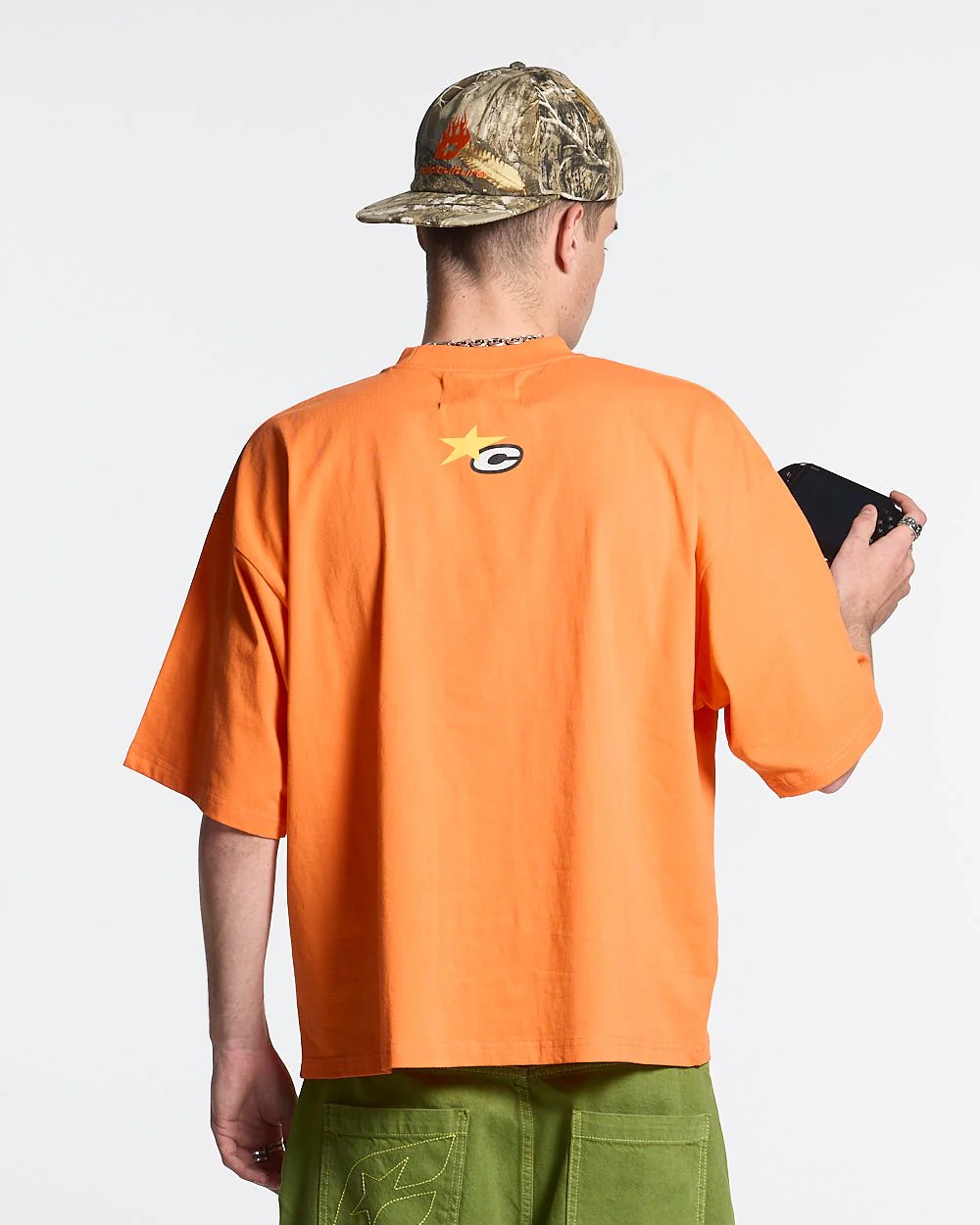 CULT STAR TEE FIRECRACKER ORANGE - Image 4