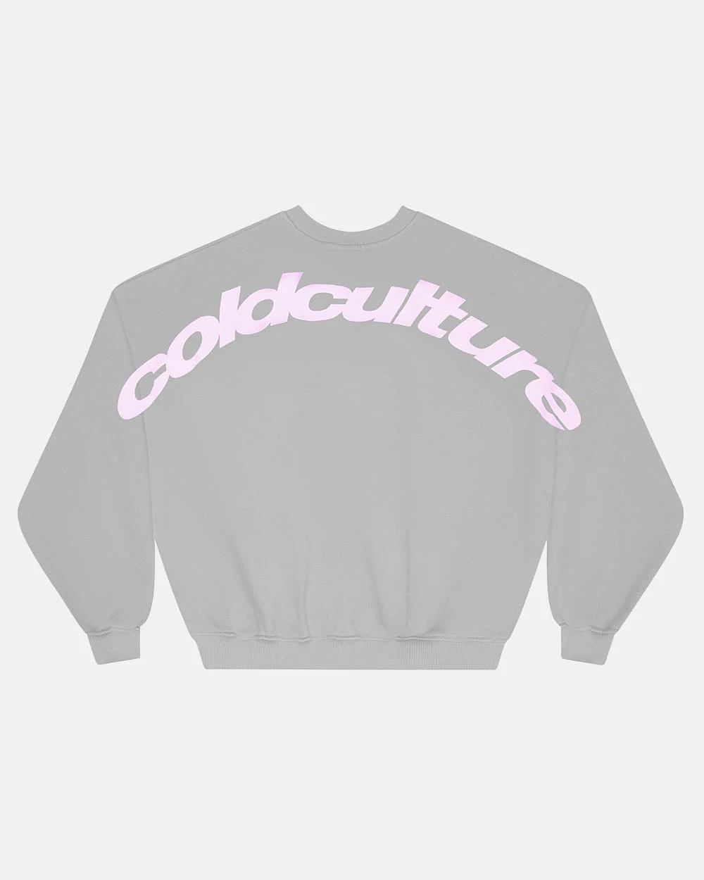CURVED CREWNECK GREY