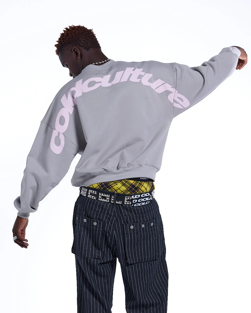 CURVED CREWNECK GREY - Image 3