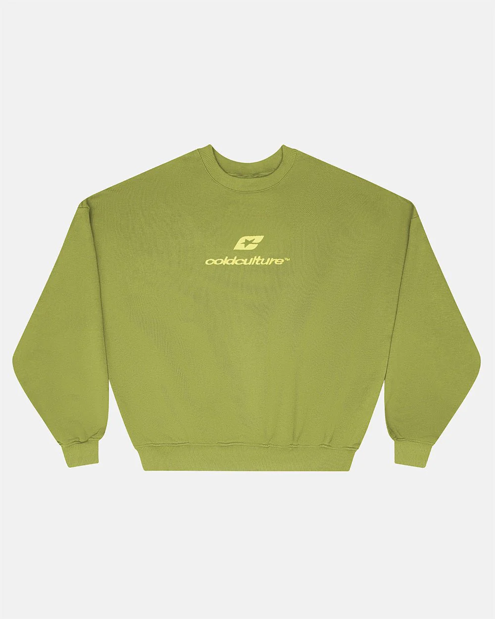 CURVED CREWNECK LIGHT GREEN - Image 2