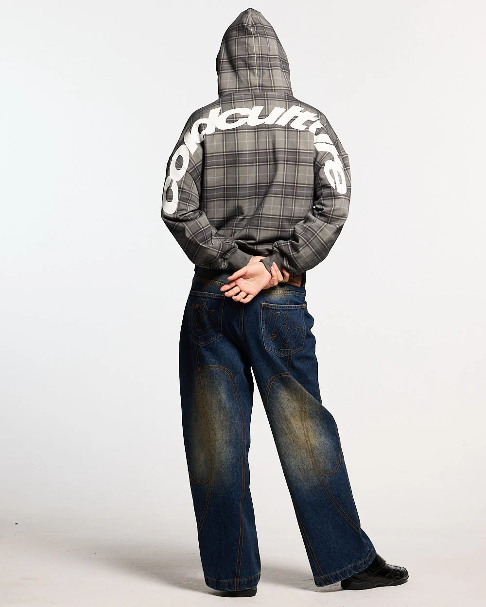 CURVED DRIFT HOODIE TARTAN - Image 5