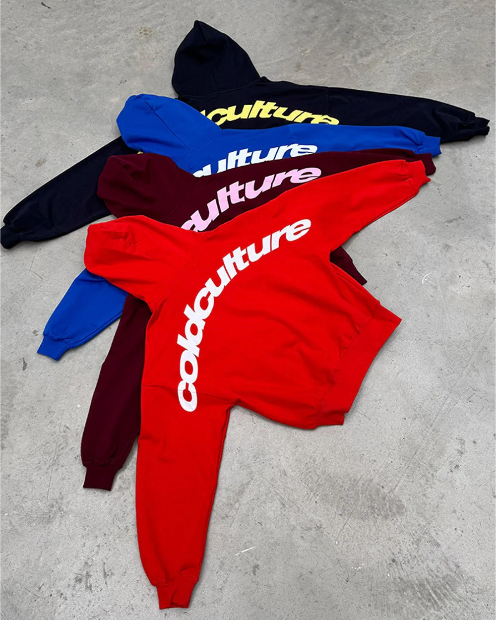 CURVED HOODIE MIDNIGHT BLUE - Image 9