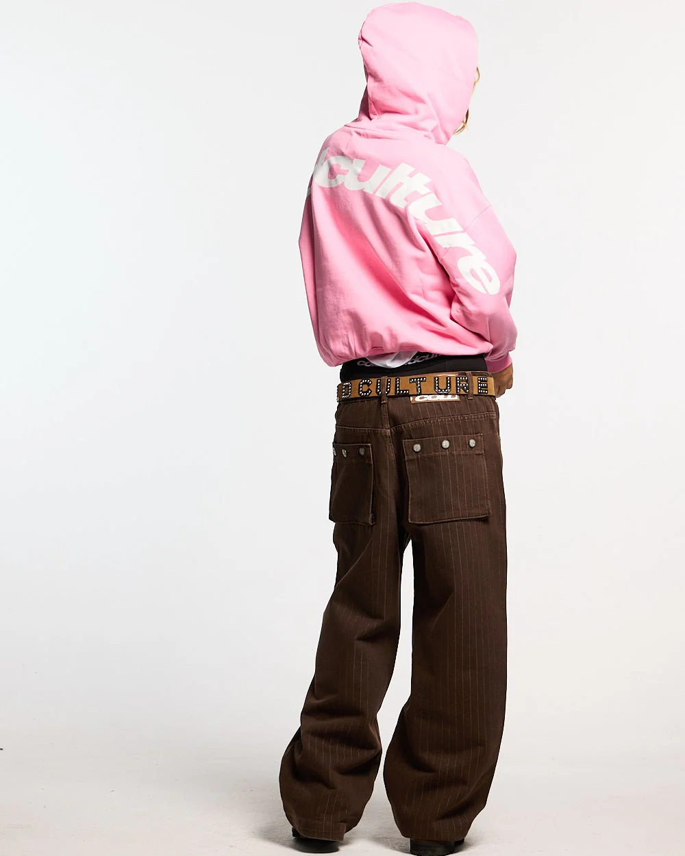 CURVED HOODIE PINK - Image 6