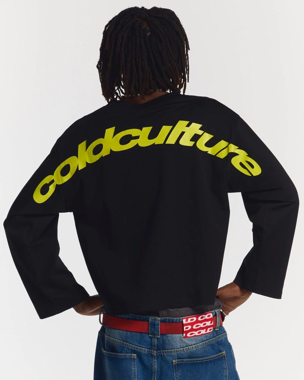 CURVED LONGSLEEVE BLACK - Image 2