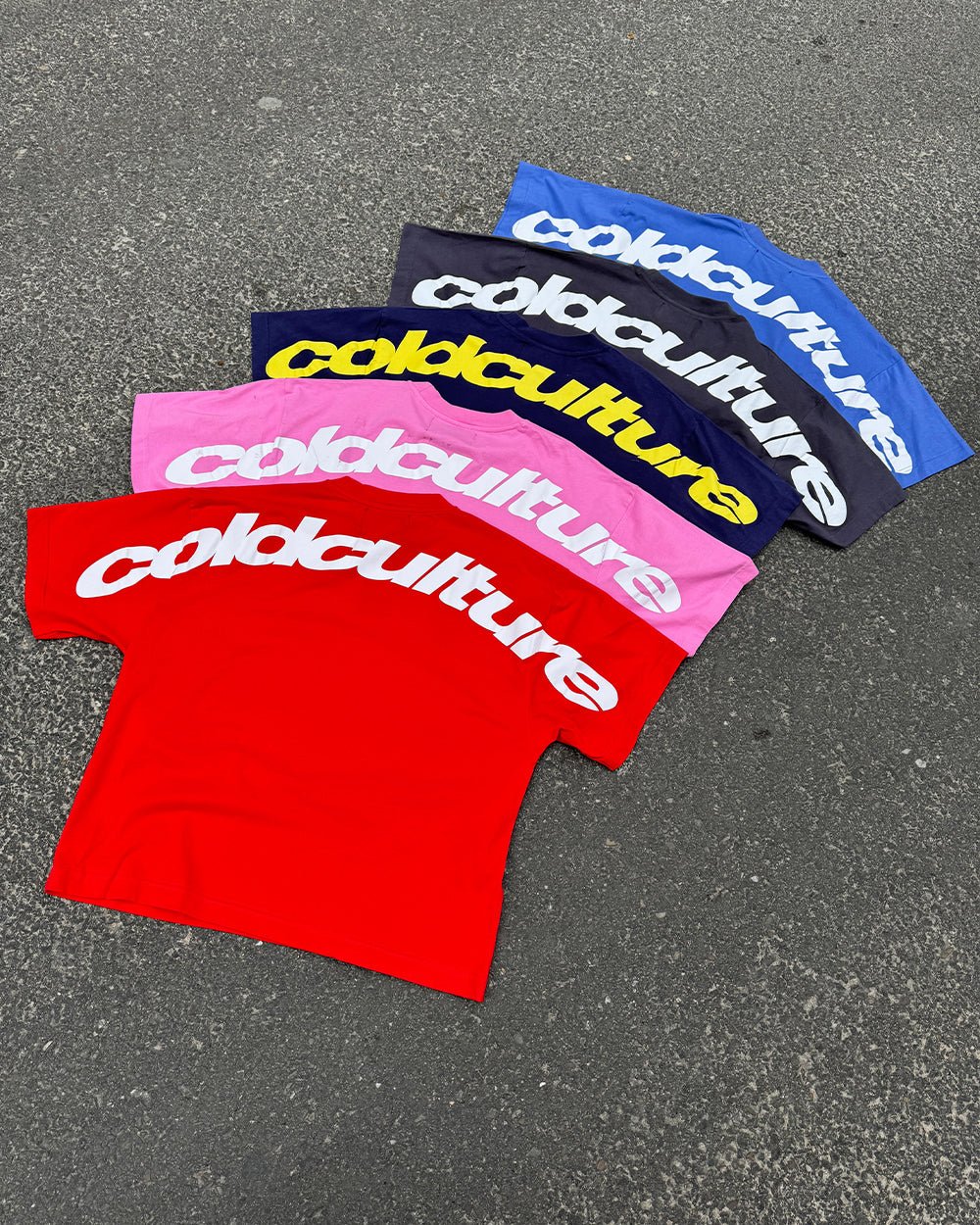 CURVED TEE RACING RED - Image 5