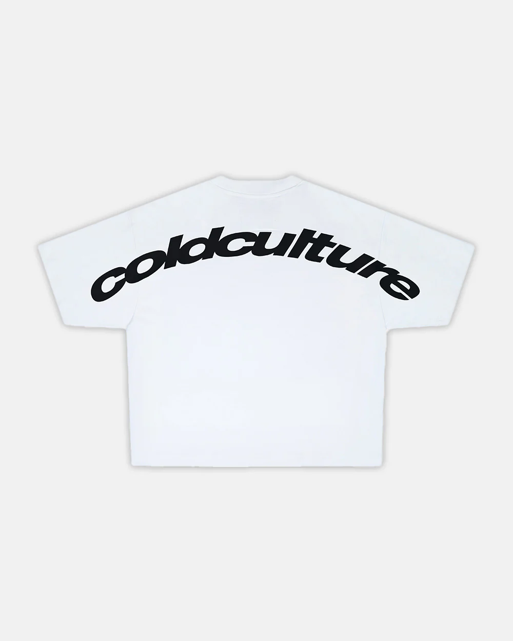 CURVED TEE WHITE