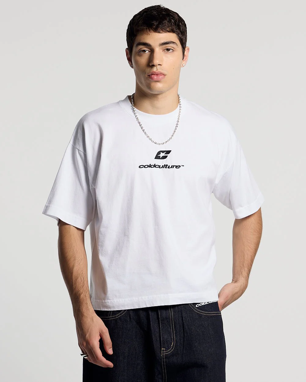 CURVED TEE WHITE - Image 4