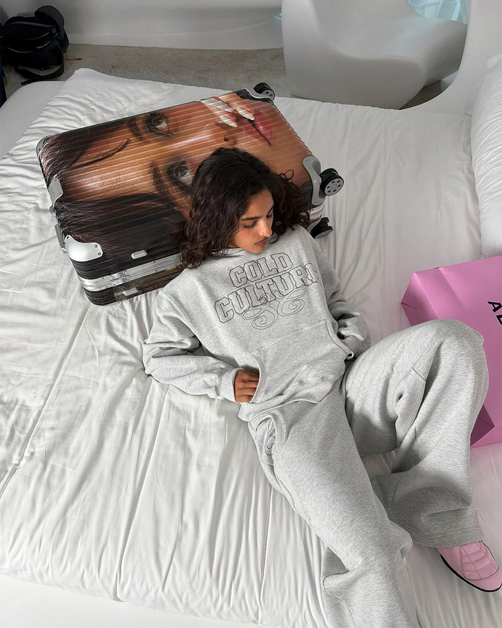 DAILY DRIFT HOODIE HEATHER GREY - Image 7