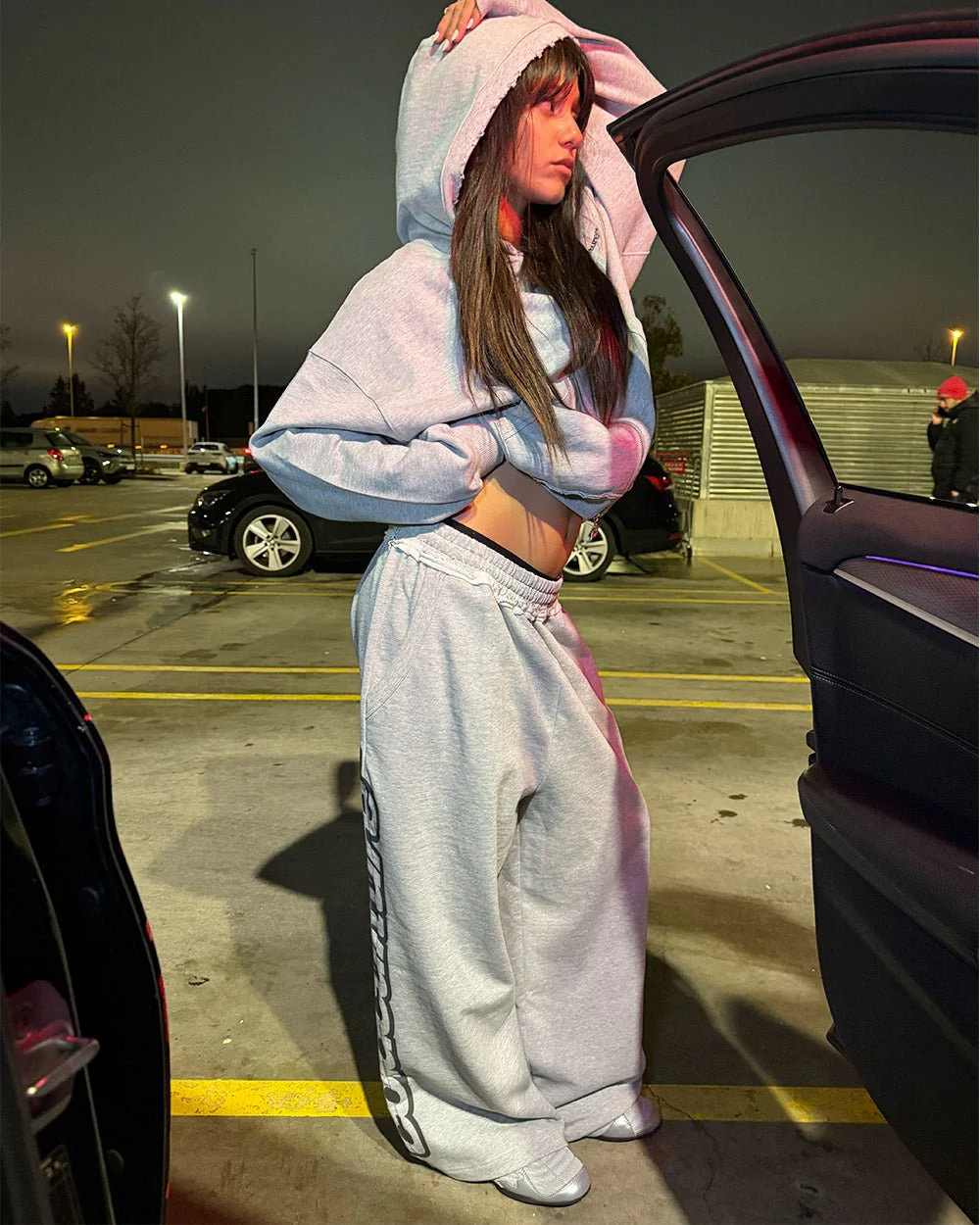 DAILY SET ZIP UP GREY MELANGE - Image 7